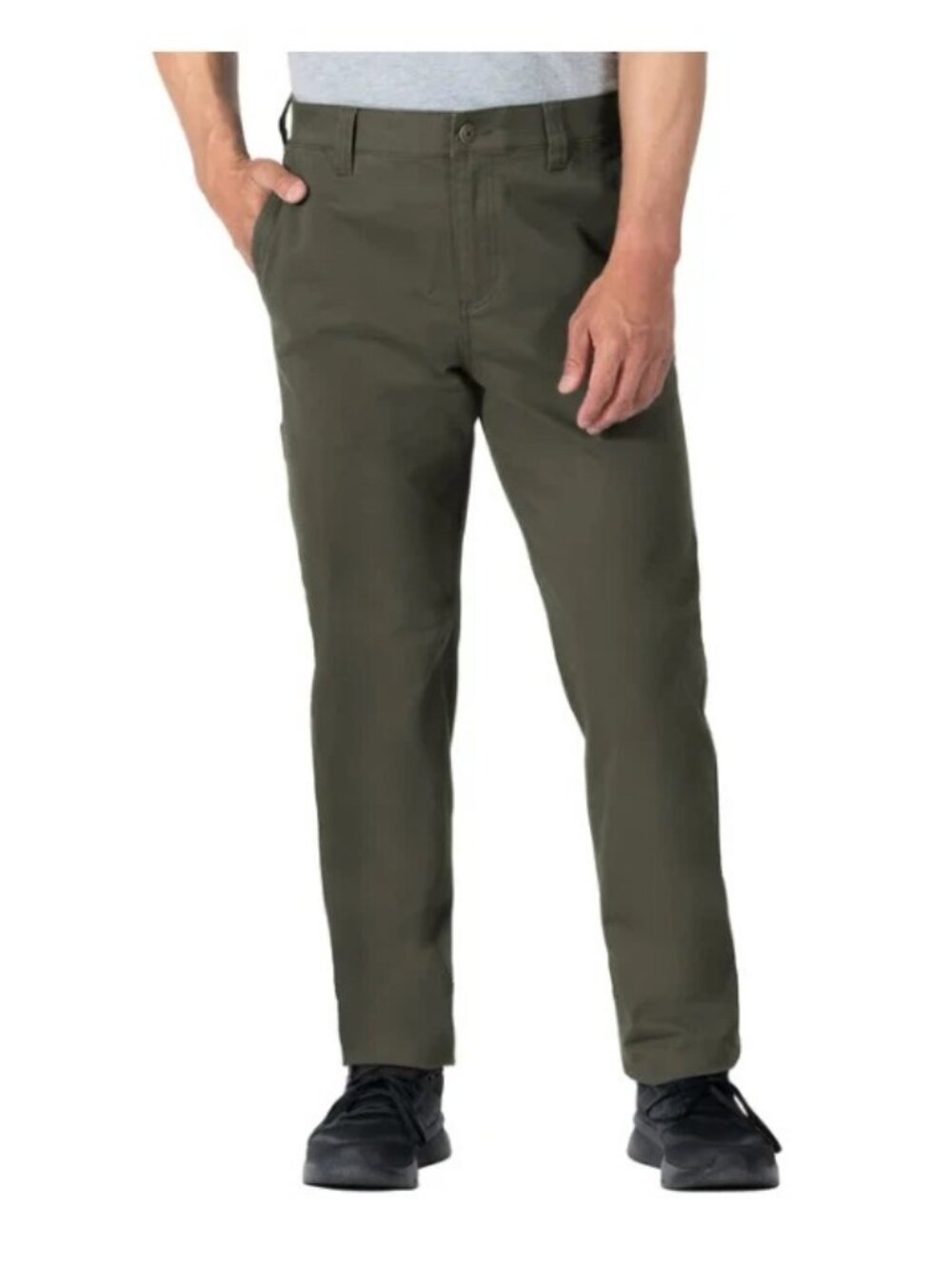 Colorado Clothing Men's Utility Pant Relaxed Fit Stretch Twill Green Size 40x32